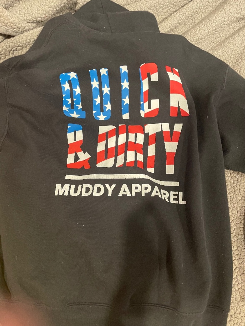 Quick and Dirty hoodie